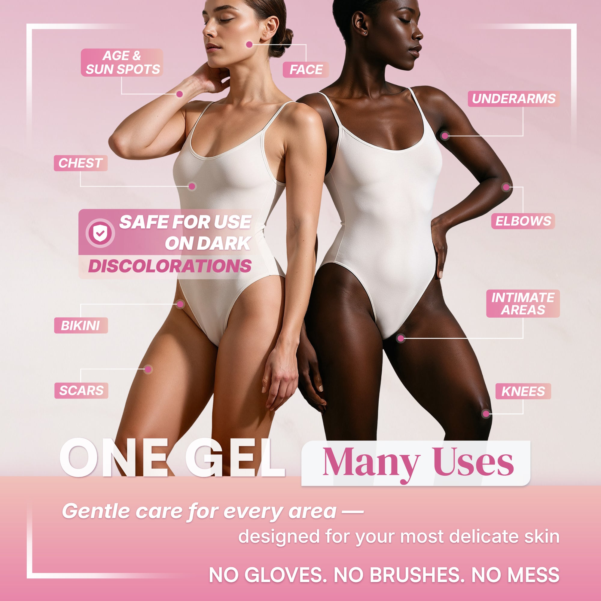 SB Skin Brightening Gel para zonas sensibles