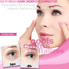 Corrector oscuro debajo de los ojos SB