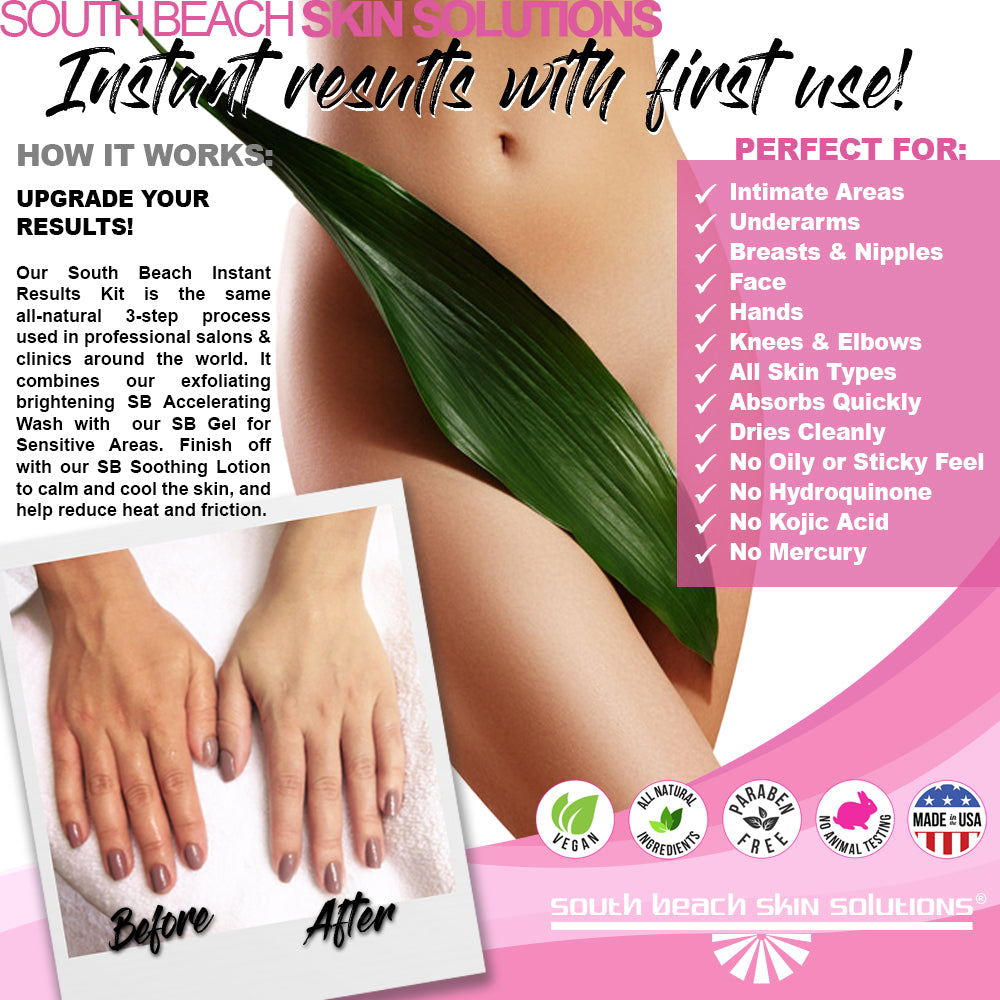 KIT RESULTADOS INSTANTÁNEOS SB - ZONAS ÍNTIMAS (¡EL MÁS VENDIDO!)