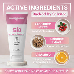 SB Skin Brightening Gel para zonas sensibles