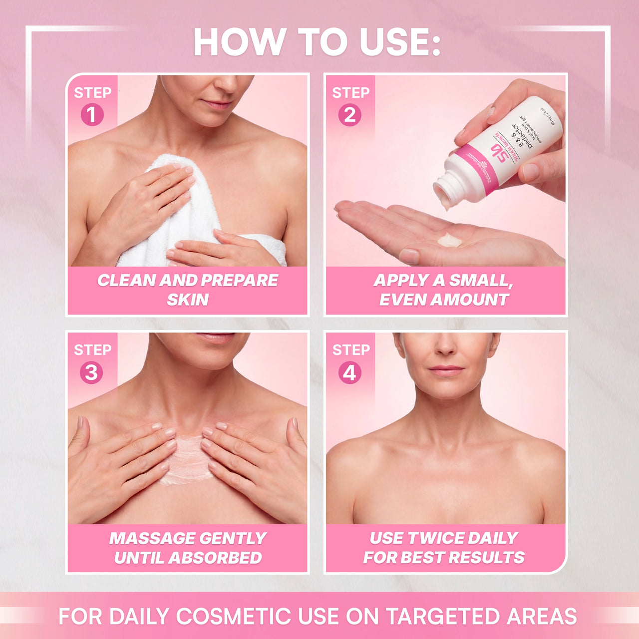 Gel para mejorar el busto y los glúteos SB