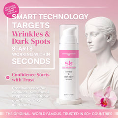 Borrador de arrugas, manchas oscuras y crepé SB