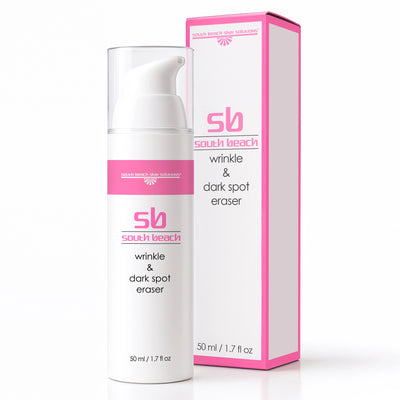Borrador de arrugas, manchas oscuras y crepé SB