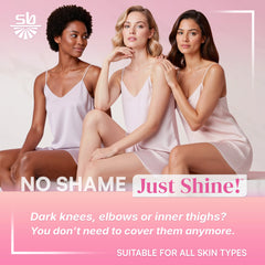 SB Skin Brightening Body Milk para rodillas, codos y parte interna de los muslos