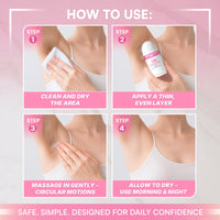 SB Skin Brightening Roll-on para axilas con desodorante natural