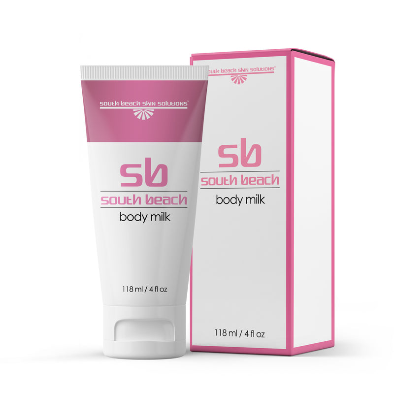 SB Skin Brightening Body Milk para rodillas, codos y parte interna de los muslos